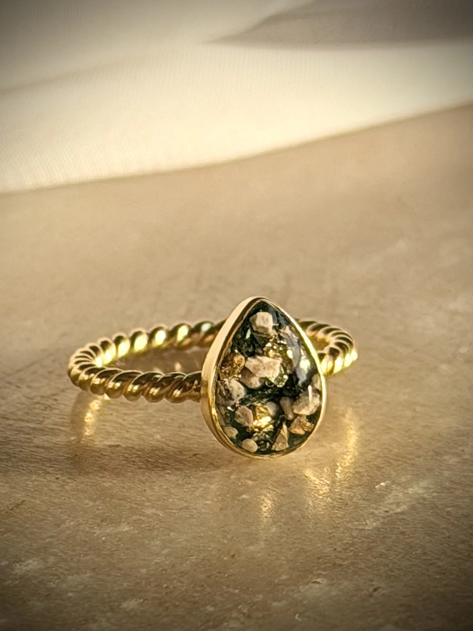 cremation ring memorial ash jewelry