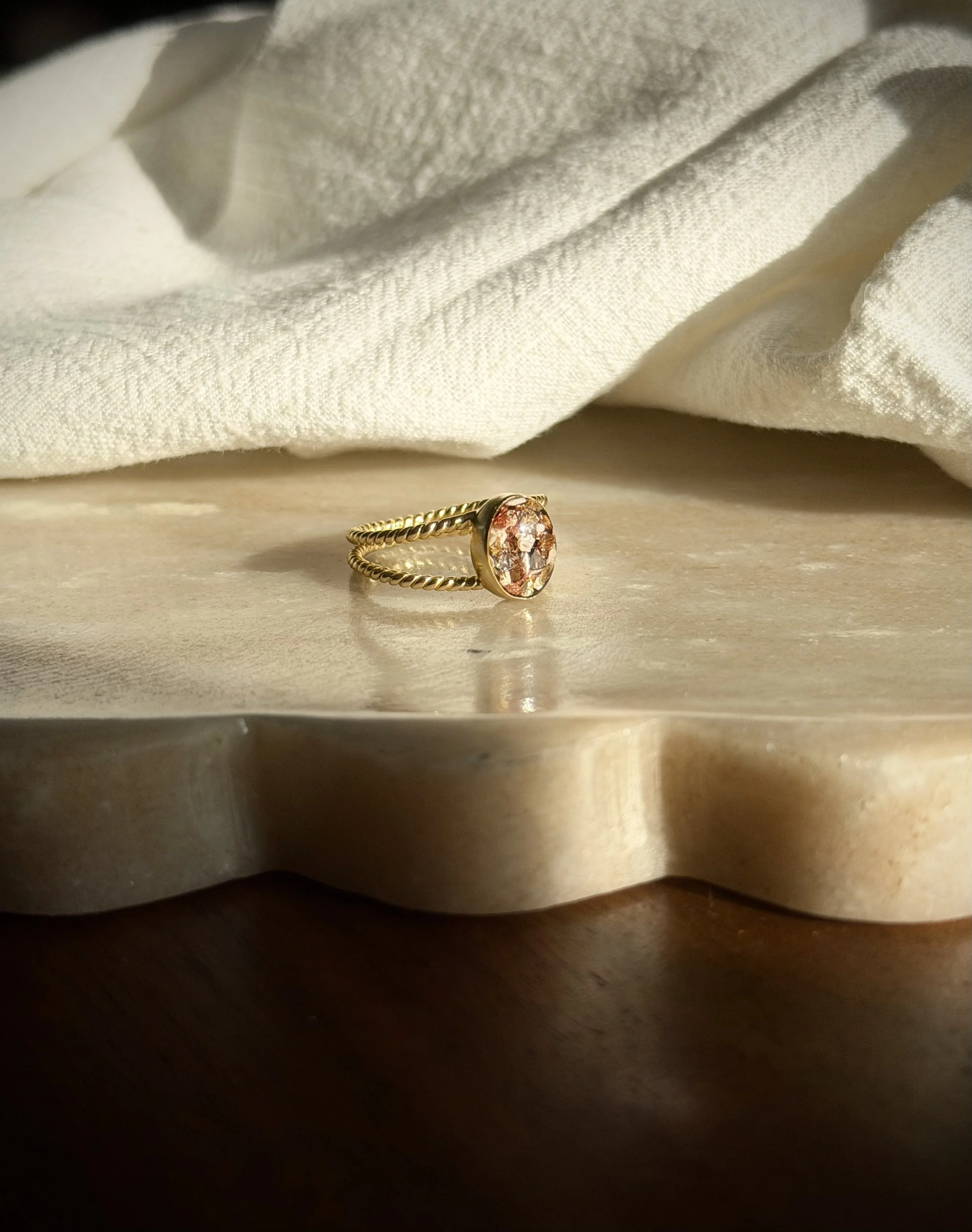Cremation jewelry made for keepsake and memorial jewelry