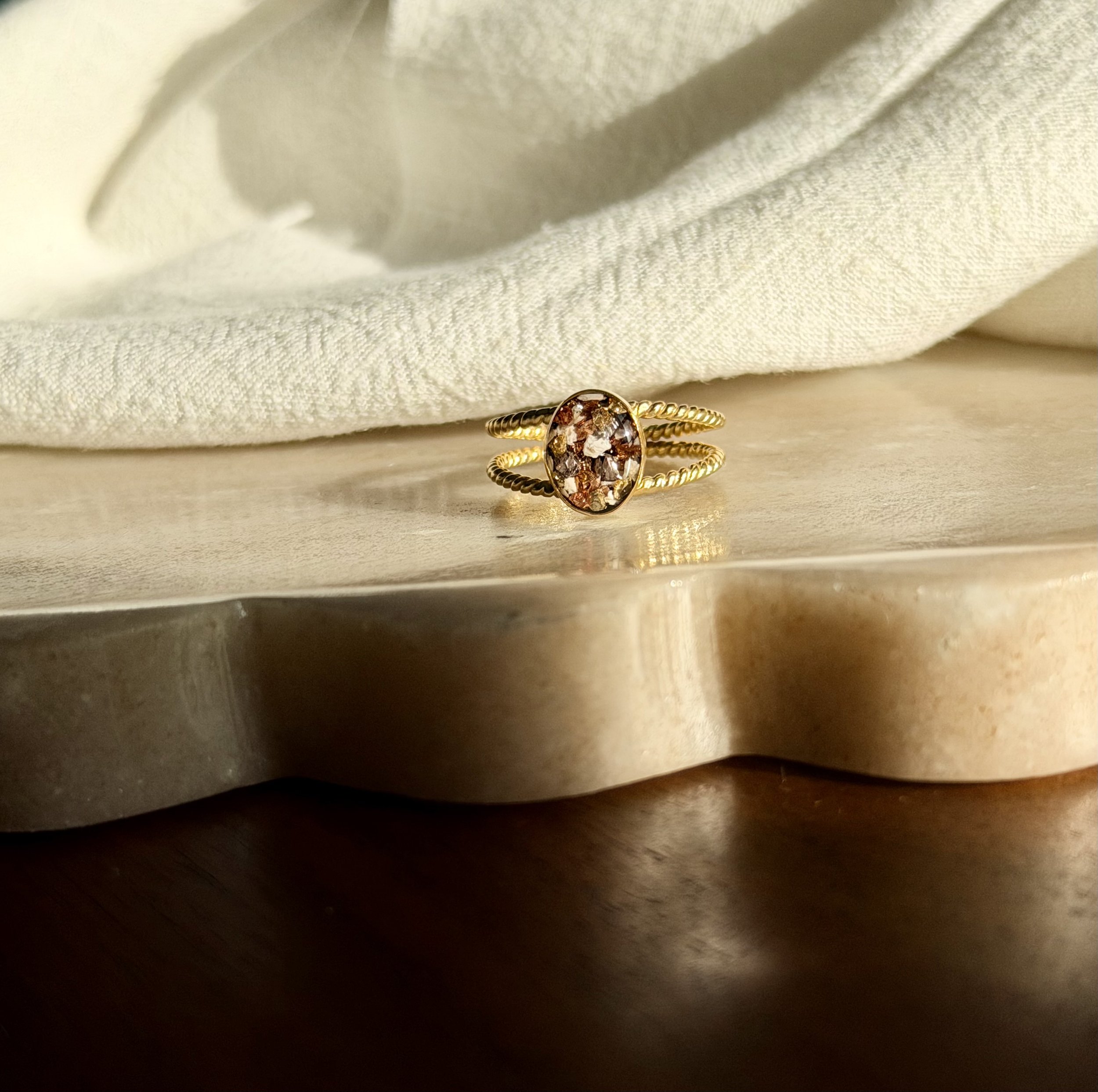 TWIN BAND RING