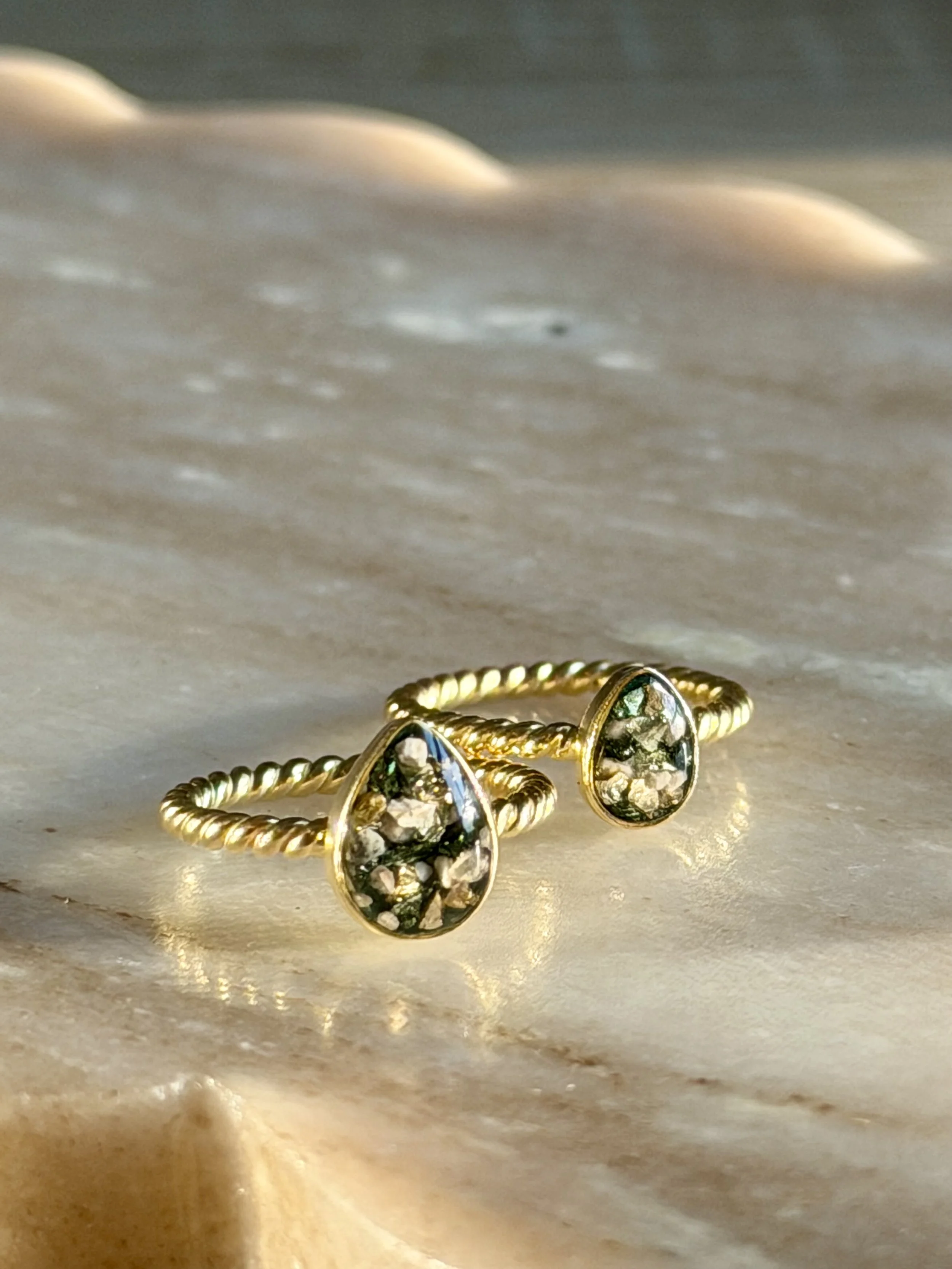 cremation ring memorial ash jewelry