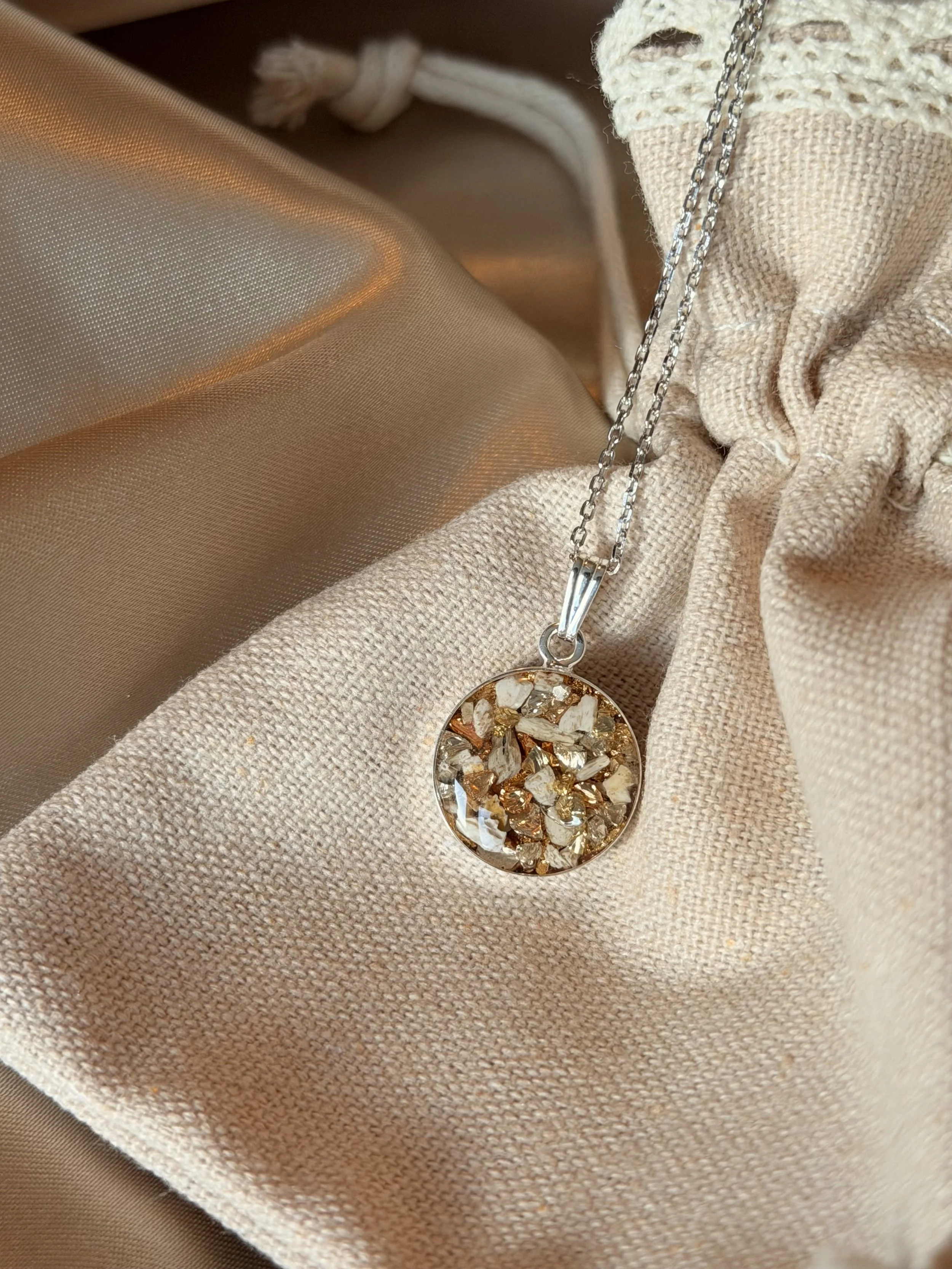 Cremation Ash Necklace