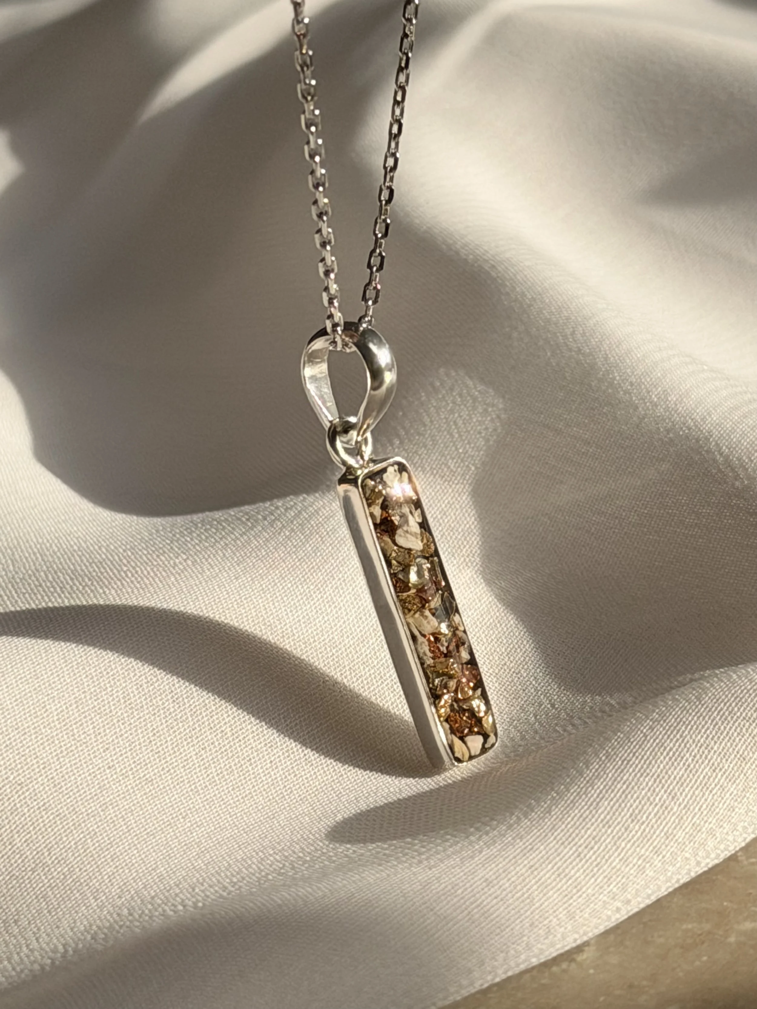 cremation necklace memorial jewelry keepsake pendant ashes