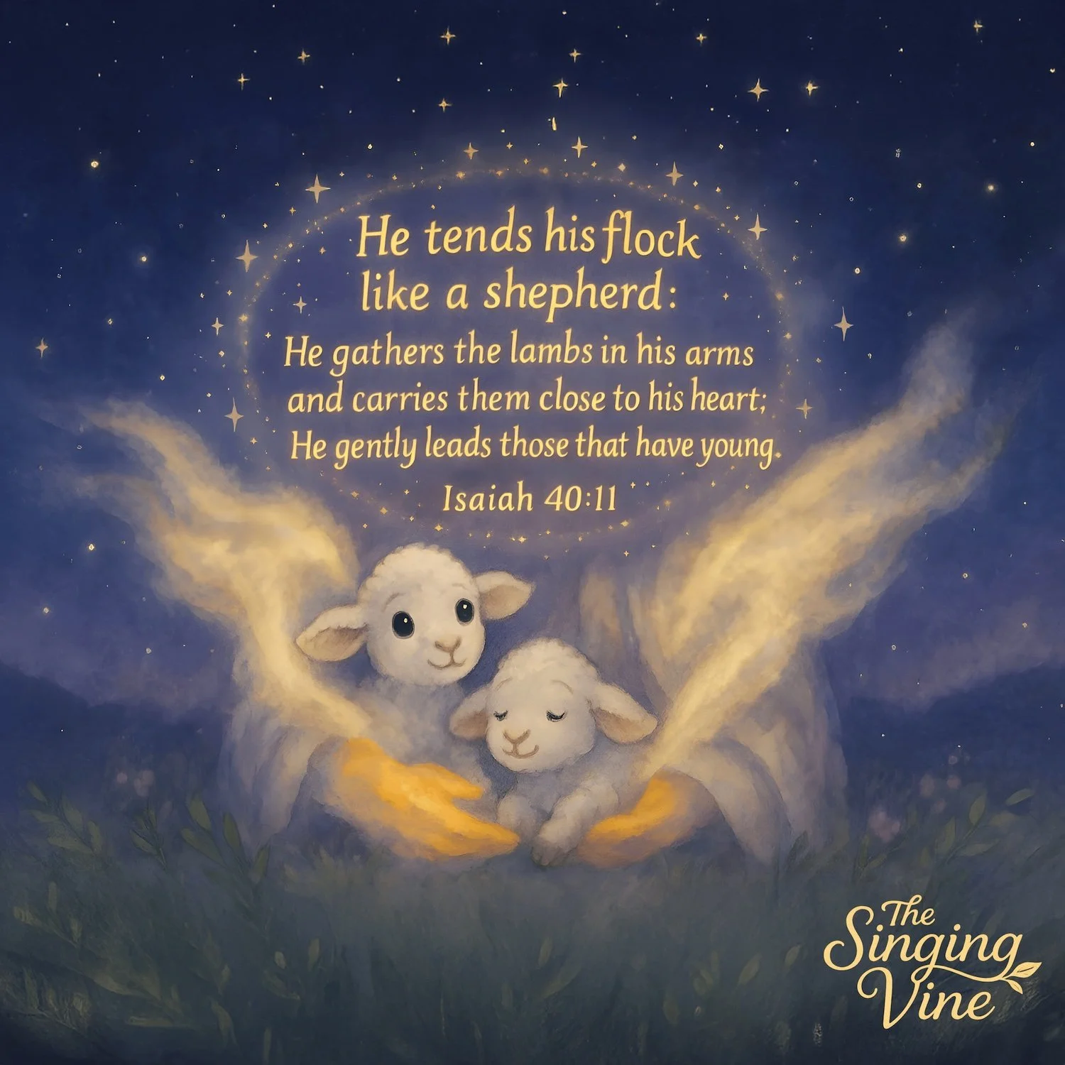 Golden Slumbers in His Arms