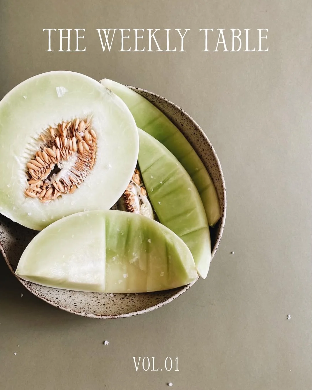 A record of the days, told through what we ate.