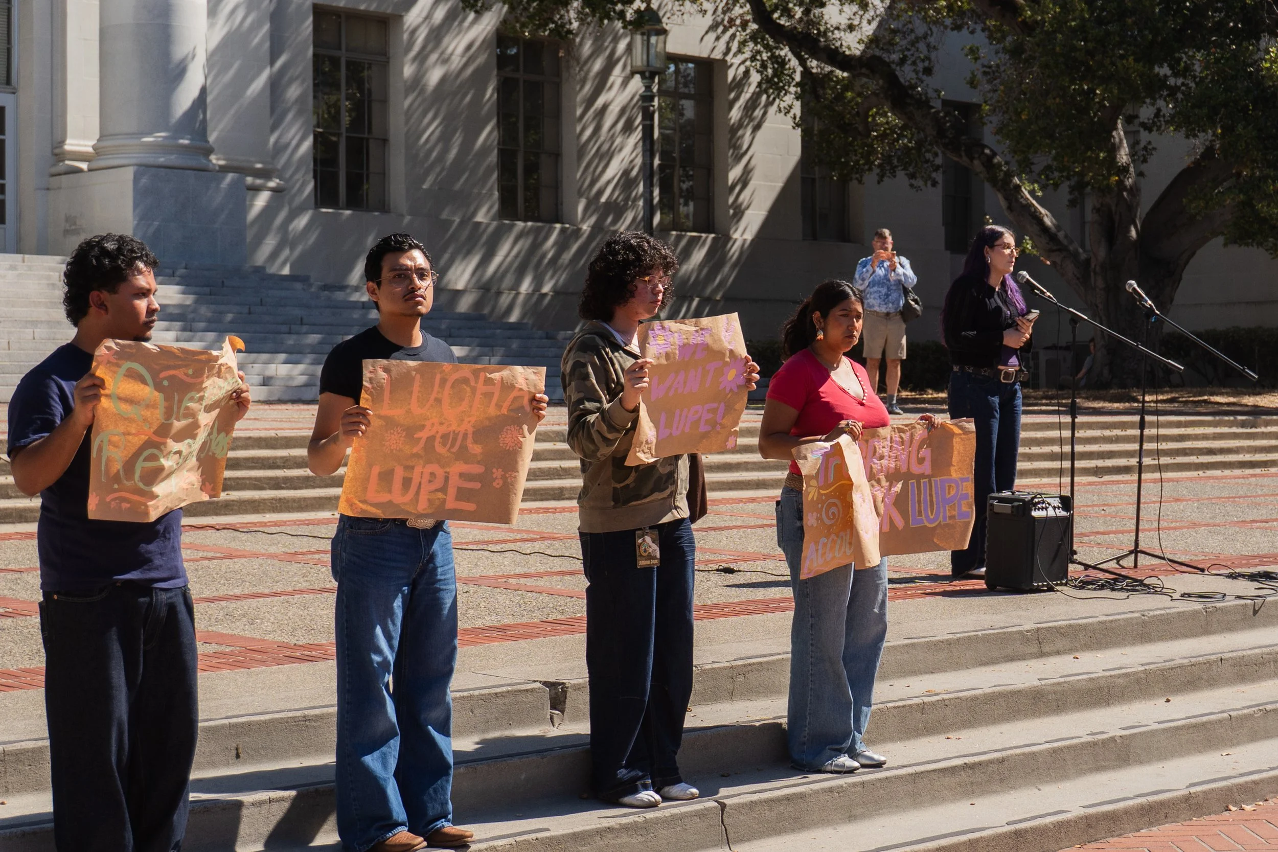 UC Berkeley Students Criticize University’s Actions: Thrive 4Lupe Demonstration