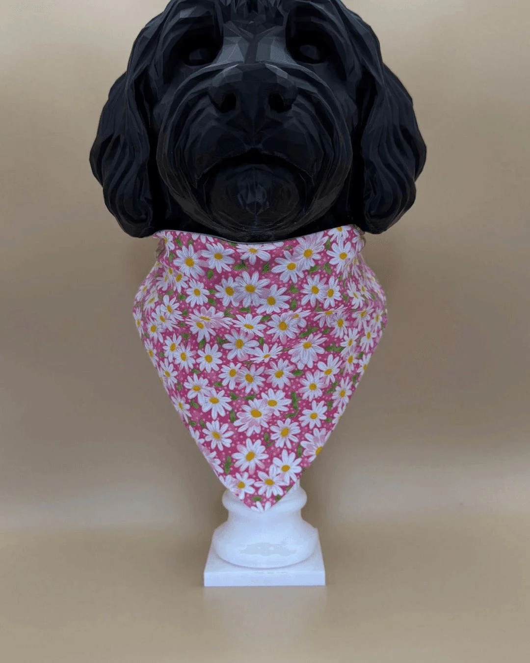 Sweet, soft, and blooming with charm 🌼

The Daisy Darling Dog Bandana is perfect for pups who bring sunshine wherever they go. Designed to be reversible for two adorable looks and finished with a comfortable elastic neck strap for easy wear.

Perfec