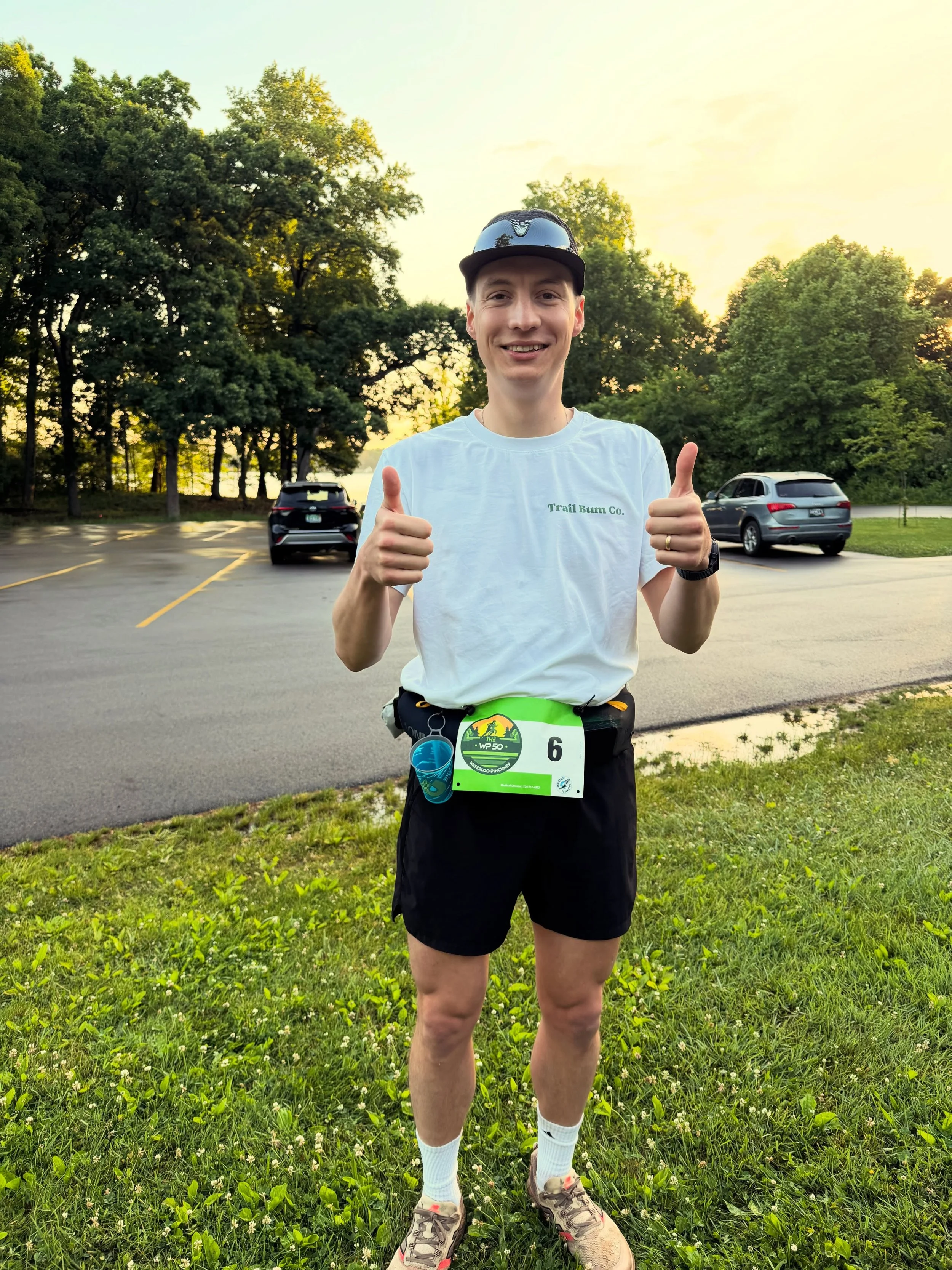 I ran my first ultramarathon this past weekend! The Waterloo-Pinckney 50 Miler. It was an amazing experience as well as a big learning experience. The race was a struggle for me. I felt great in the first half, but the second half really tested me. I