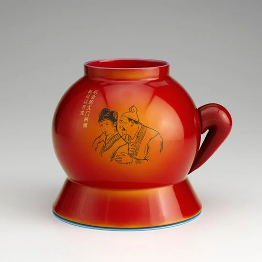 Door of opportunity swing both ways, 2007
ceramic, 6 x 7.25 x 6 in.