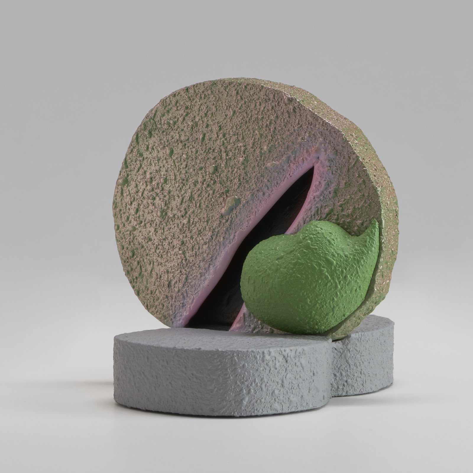 The Perfect Strum, 2021 Ceramic, catalyzed polyurethane, and epoxy resin 5 × 5⅛ × 6⅛ in.