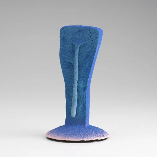 The Blue Dangler, 2008
ceramic, 6.25 x 3.75 x 3.75 in.