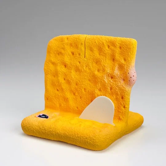 Hot Buttered Ron, 2011
ceramic, 4.75 x 5 x 4.75 in.