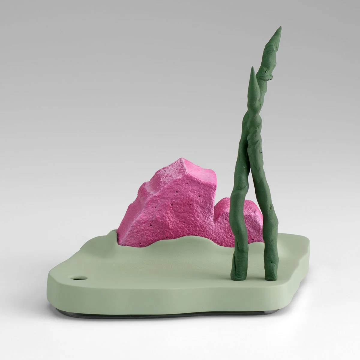 Umoo Chu Moo
mixed media, 6.25H x 4.5W x 6.5D, in.