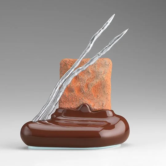 Reassignment Perjury, 2013
mixed media, 6.75 x 5.50 x 3 in