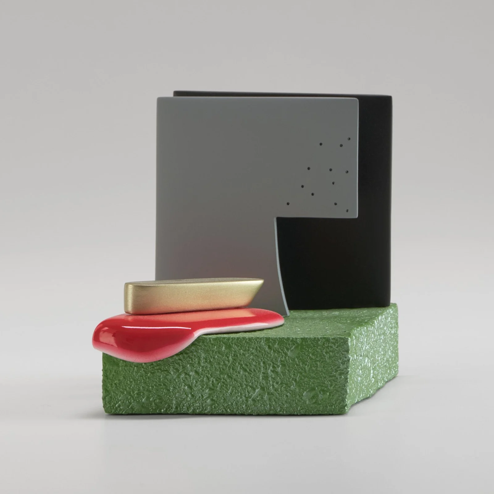 Smart as a Whippet, 2021 Ceramic, glaze, catalyzed polyurethane, and epoxy resin 4⅛ × 3⅝ × 4¾ in.