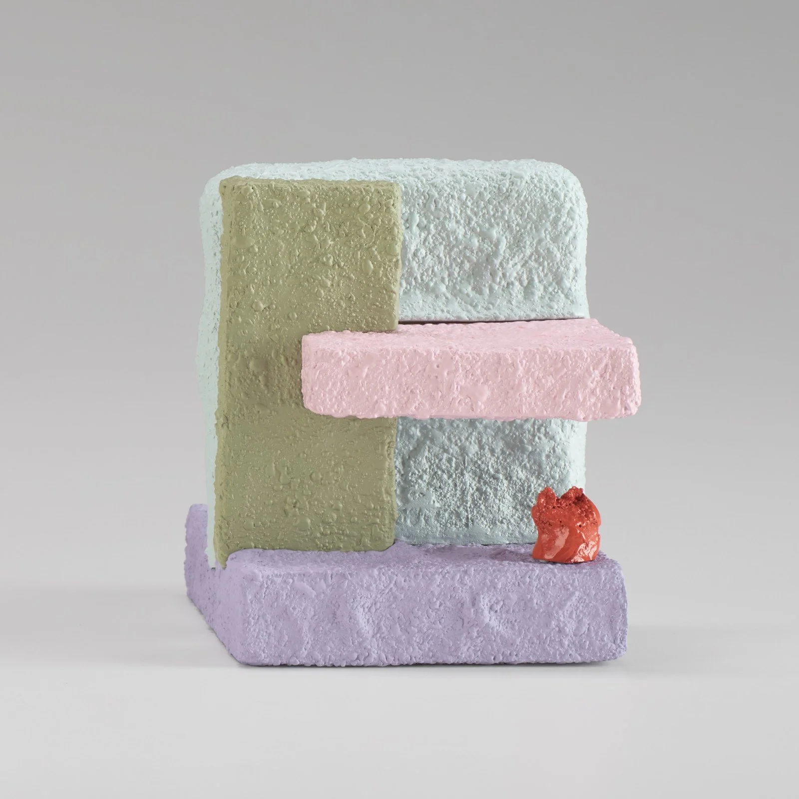 Notcholism, 2022 Ceramic, catalyzed polyurethane, epoxy resin 4½ × 3¾ × 4⅞ in.