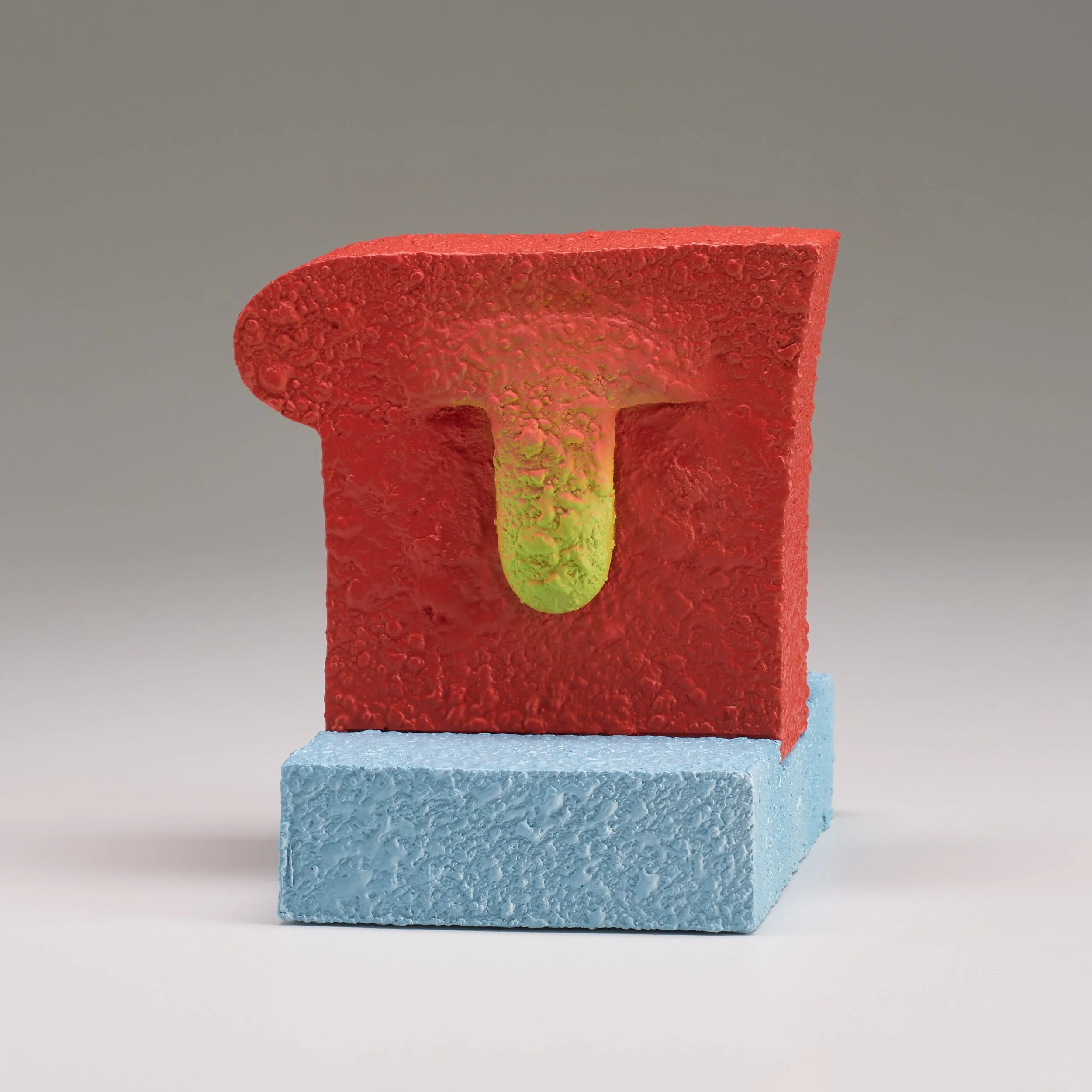 Jellieneck, 2025 Ceramic, Catalyzed Polyurethane, Epoxy Resin 5 1/4 x 4 3/4 x 5 3/4 in.