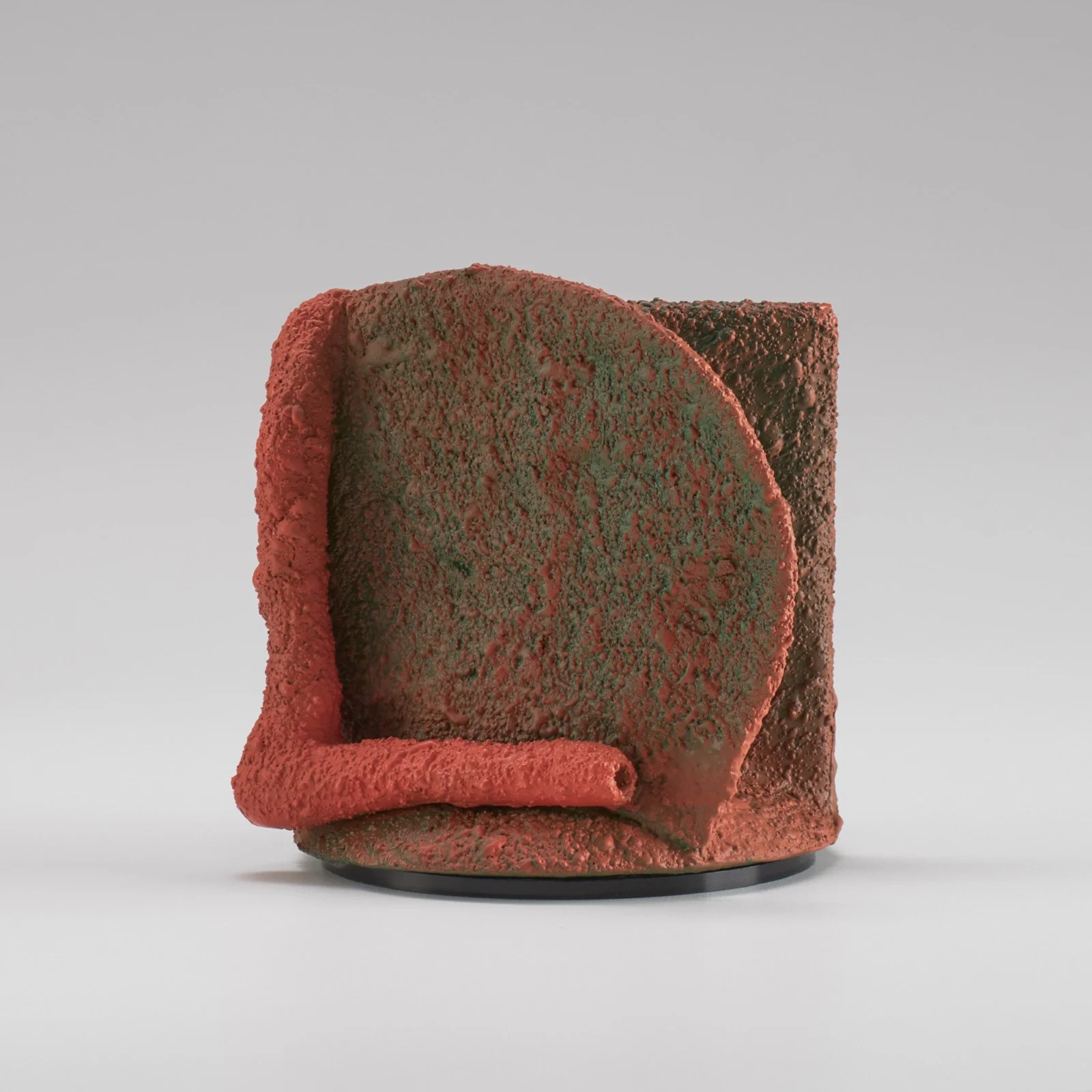 Liberal Archie, 2022 Ceramic, catalyzed polyurethane, acrylic, epoxy resin 3¾ × 3¼ × 3¼ in.