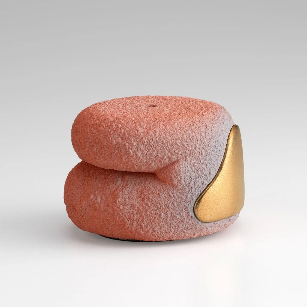 Golden Gaffer, 2014
mixed media, 3 x 4 x 4 in.