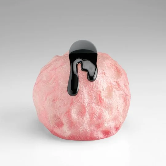 Young Curmudgeon, 2012
mixed media, 5.25 x 5.25 x 5.75 in.