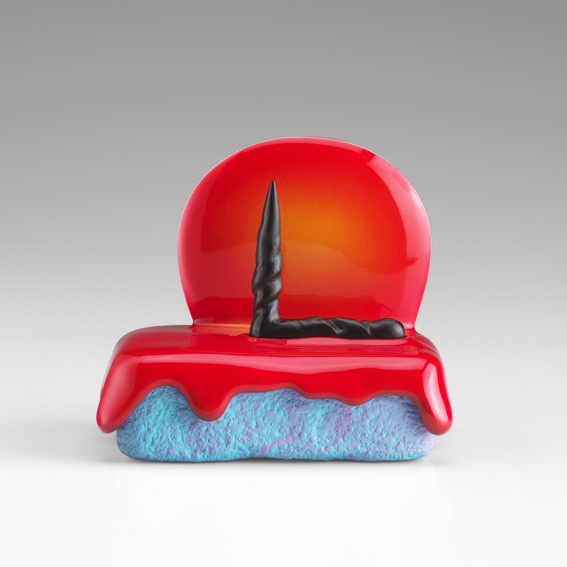 Handsome Drifter, 2015
Ceramic, glaze, catalyzed polyurethane, epoxy resin 3.75 x 4 x 3 in.