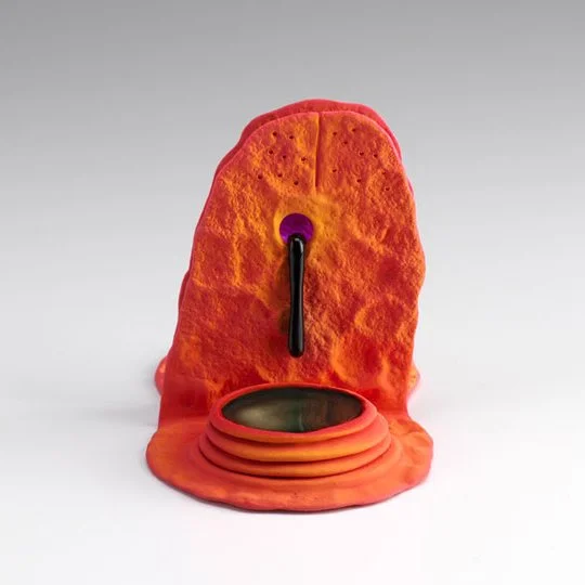 A Rose Grows in Coma, 2010
ceramic, 4.25 x 7 x 3.5 in.