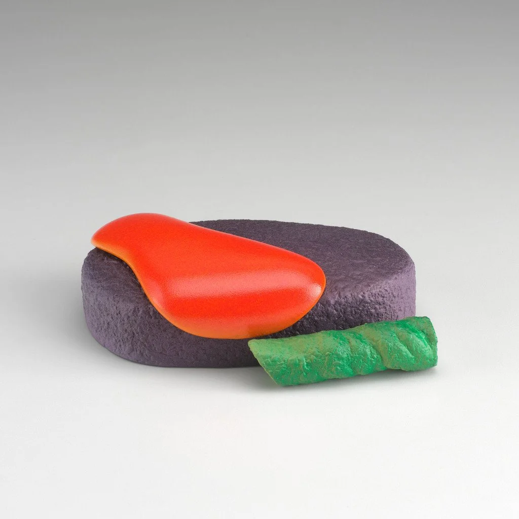 Orange Lazarus, 2014
mixed media, 1.75 x 5.5 x 3.75 in.