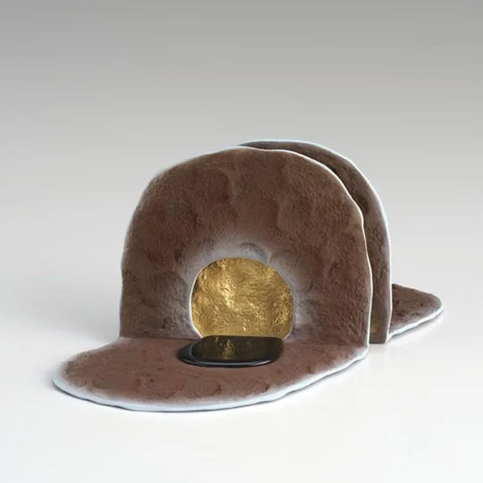 Forbidden Fudge, 2011
ceramic, 3.5 x 6.25 x 7 in.