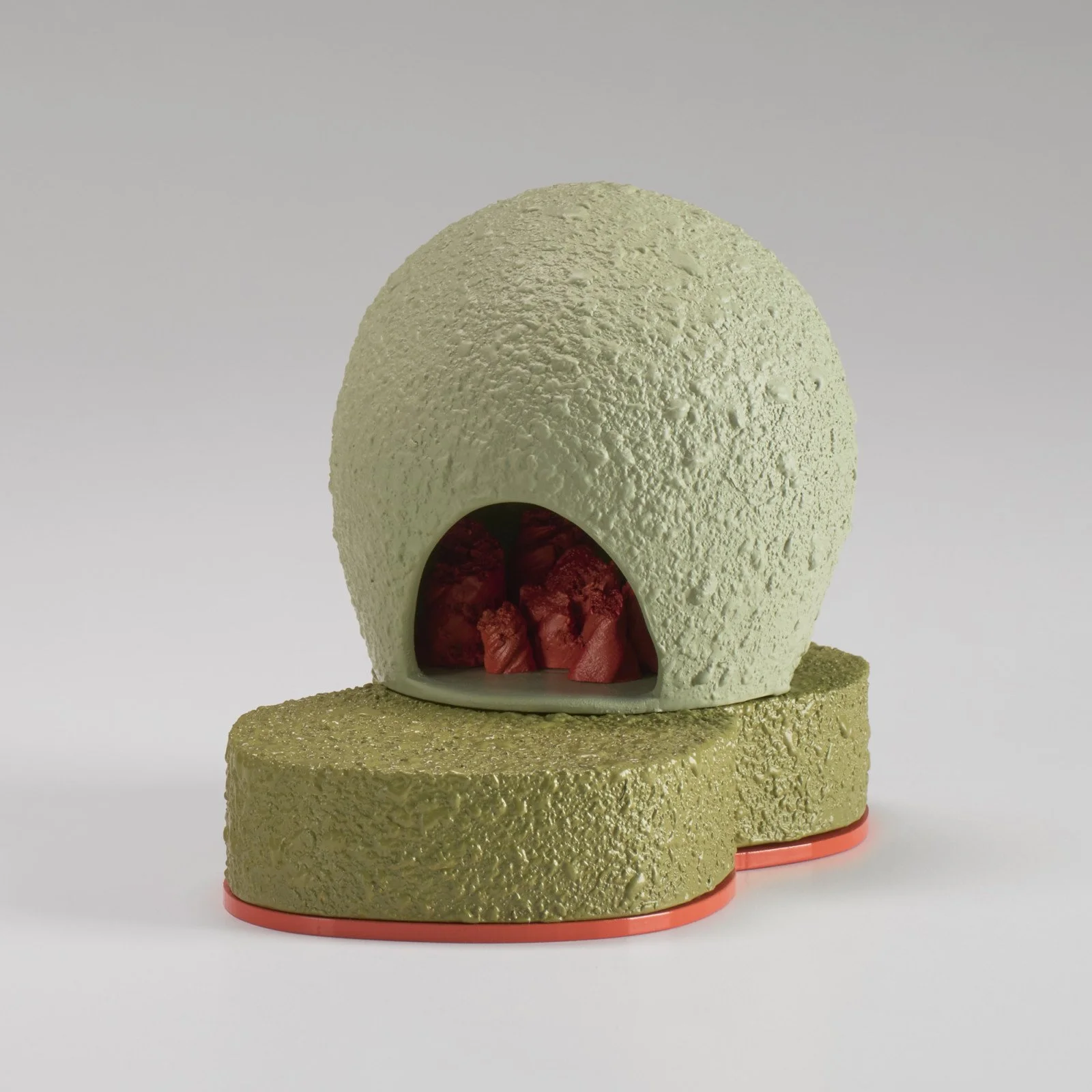 Festive Encampment, 2022 Ceramic, catalyzed polyurethane, epoxy resin 4½ × 3¼ × 6¼ in.