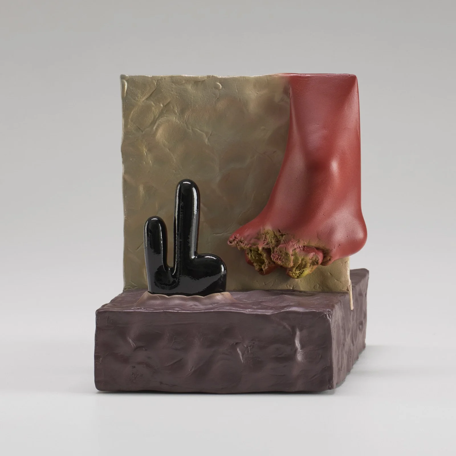 The Return of Keeno, 2022 Catalyzed polyurethane and epoxy resin 5½ × 4⅝ × 6⅛ in.