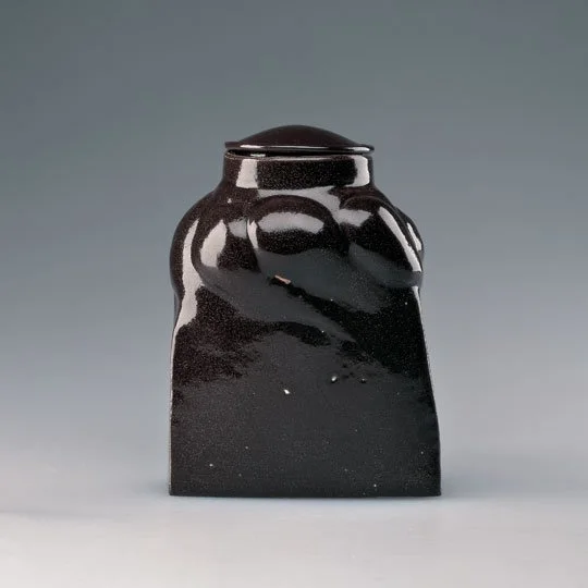 Untitled (brown jar), 1964
ceramic, 4 1/4 x 3 x 2 1/4 in.