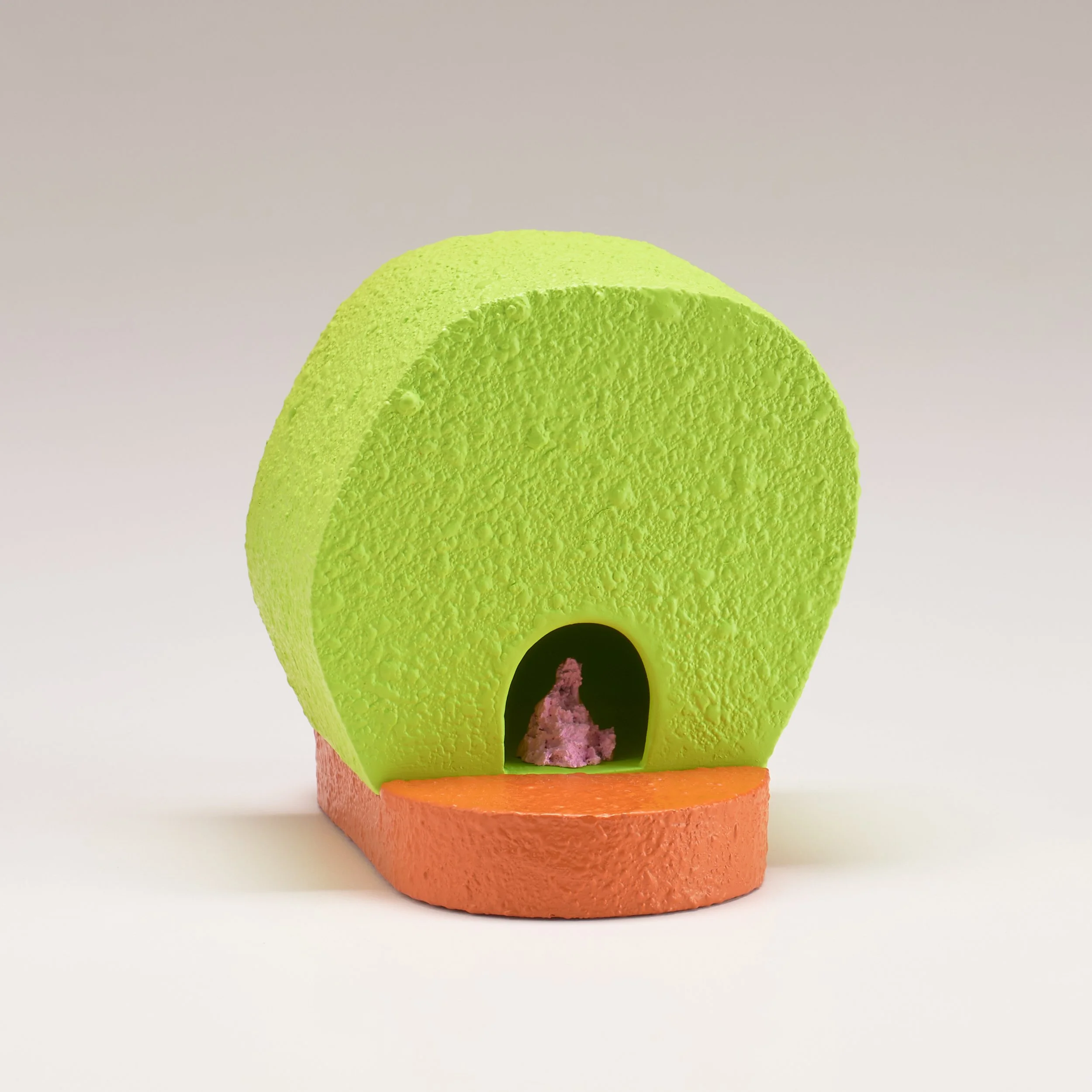 Explosive Conclusion, 2023 Ceramic, Epoxy Resin, Catalyzed Polyurethane 4 x 3 1/2 x 5 1/8 in.