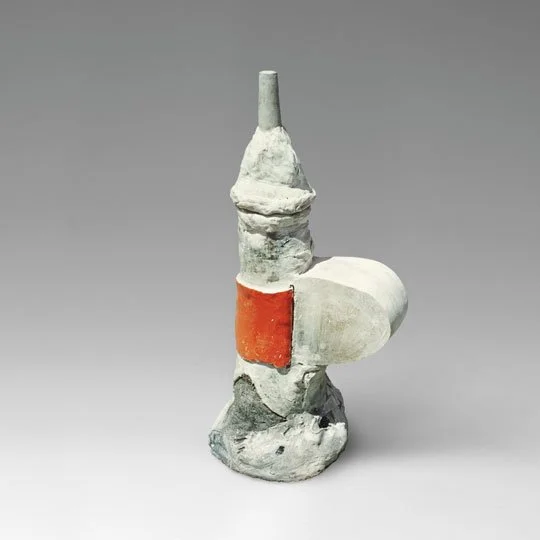 Fireplug Jar, 1958
ceramic, approx. 3 ft. high
