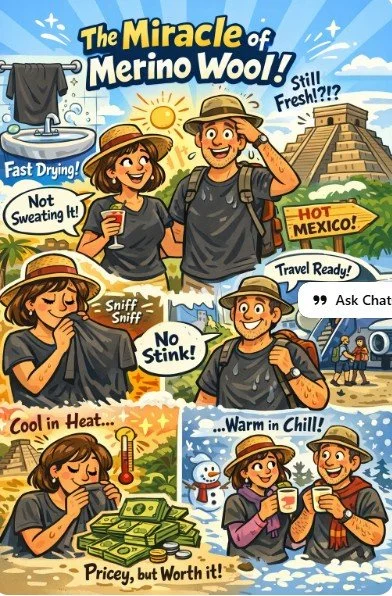 The Miracle of Merino Wool (Yes, I’m Also Shocked)