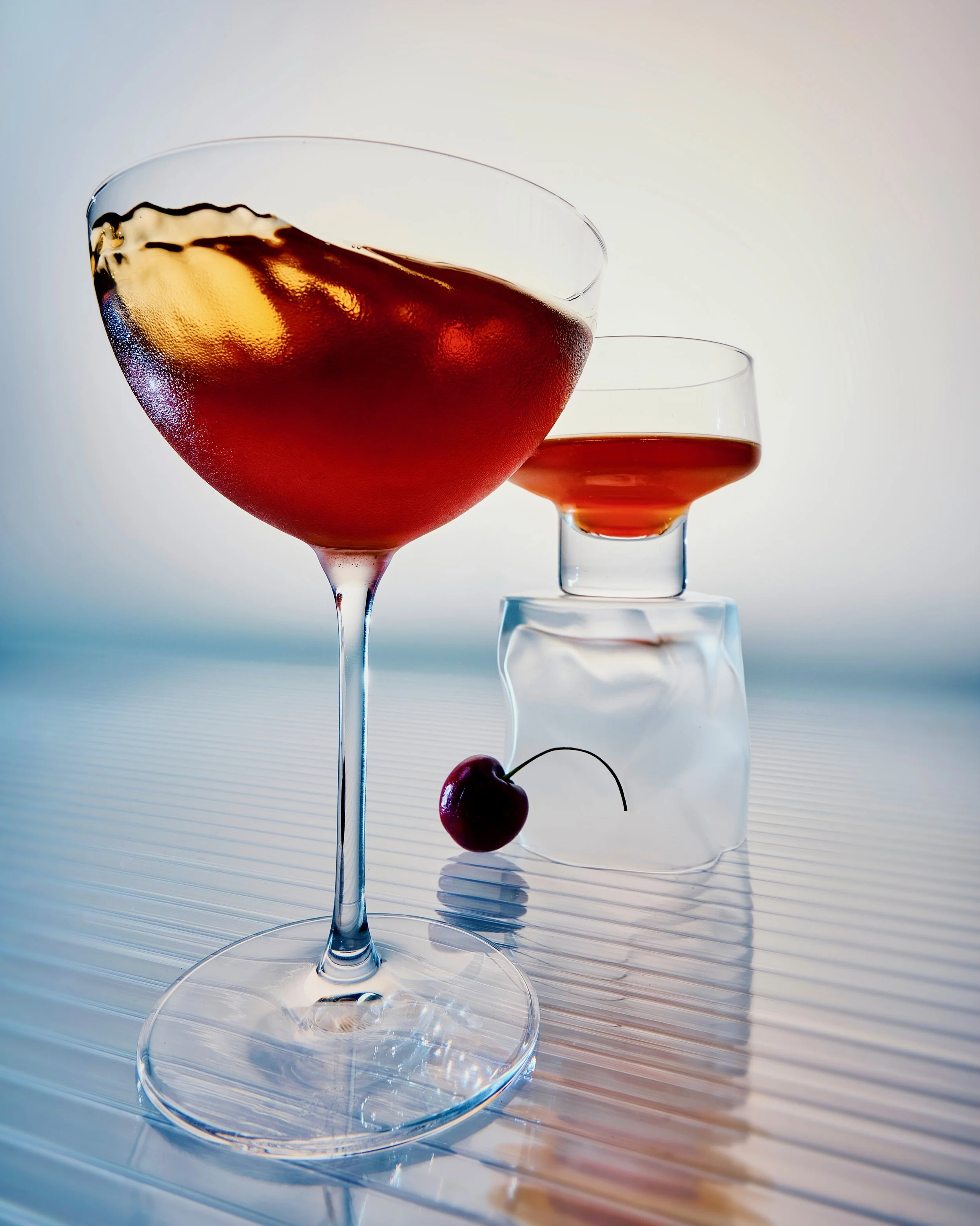 los angeles prop styling for cocktail concept shoot