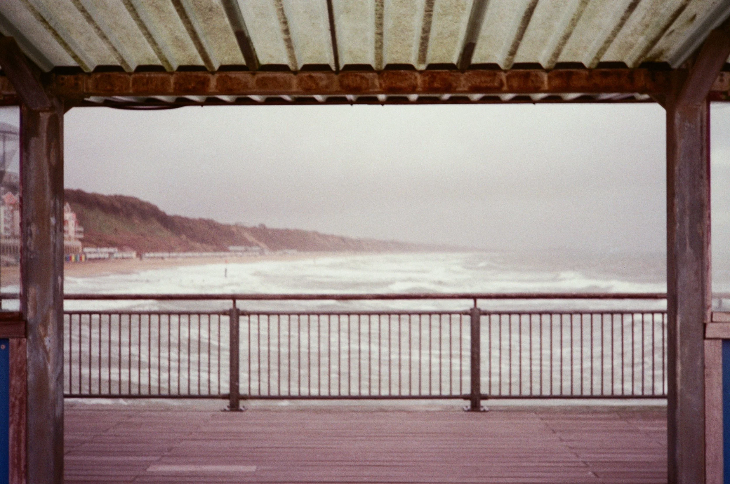Gap In The Shelter | Boscombe Pier, Dorset