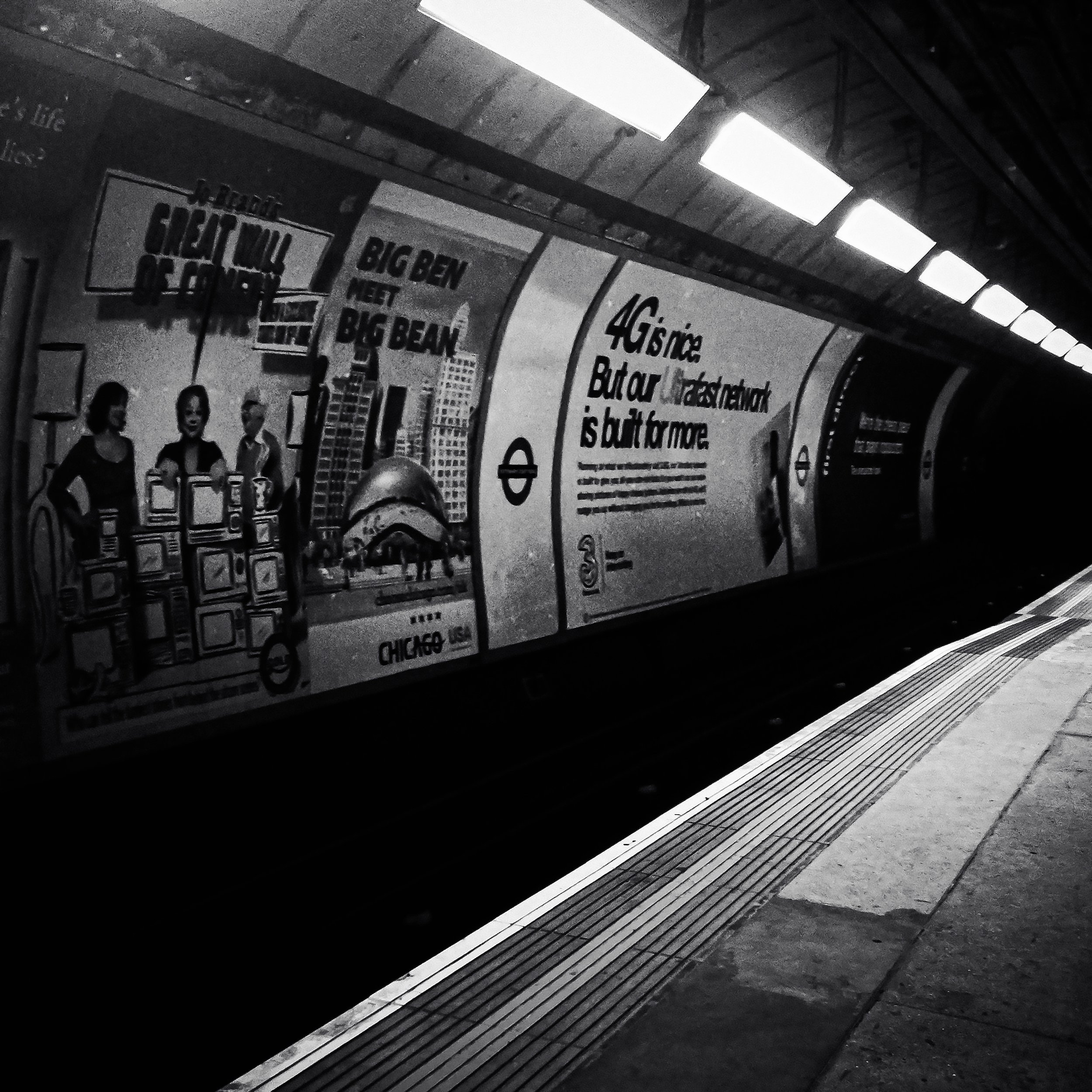 Platform Hoardings | London Underground, London