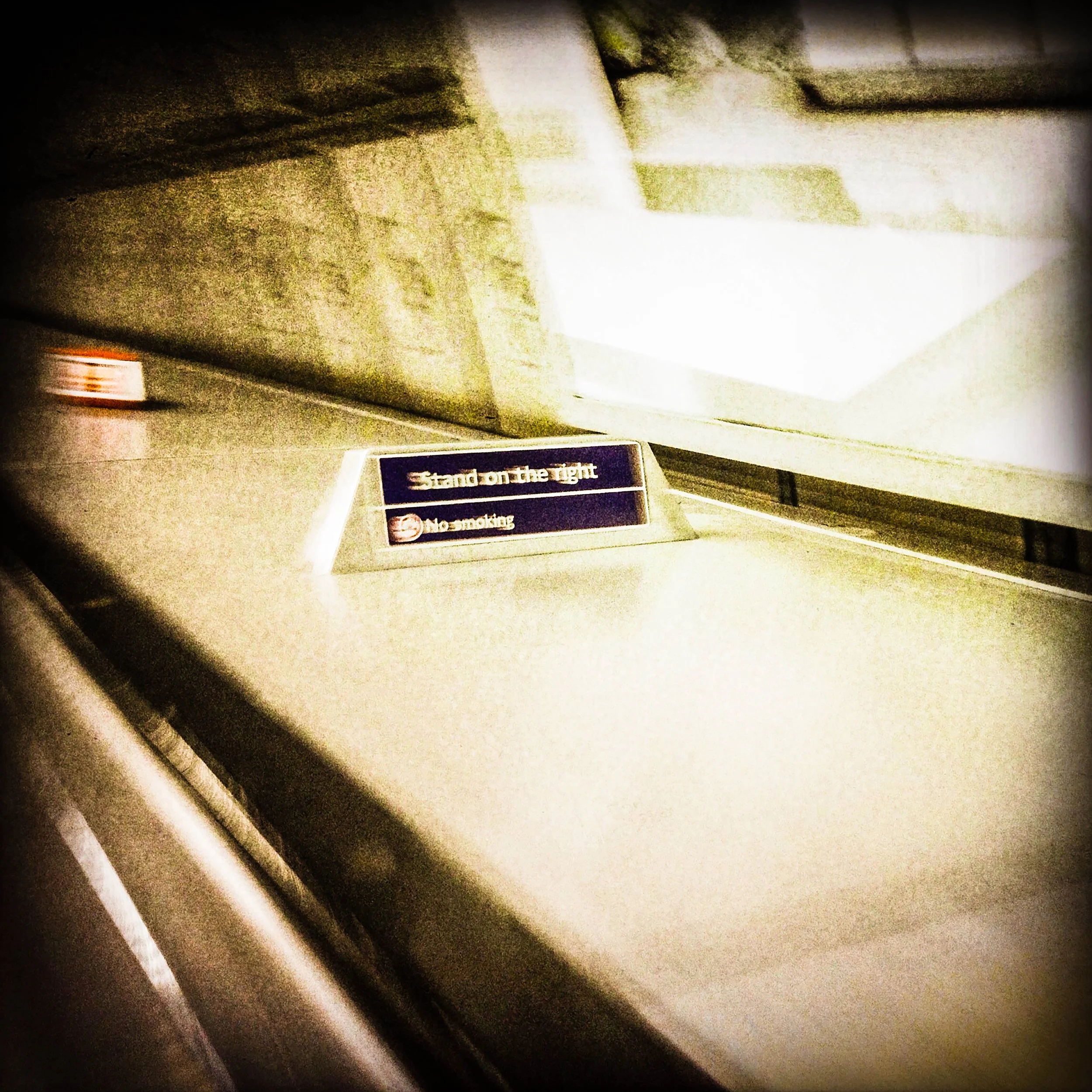 Stand On The Right | London Underground, London