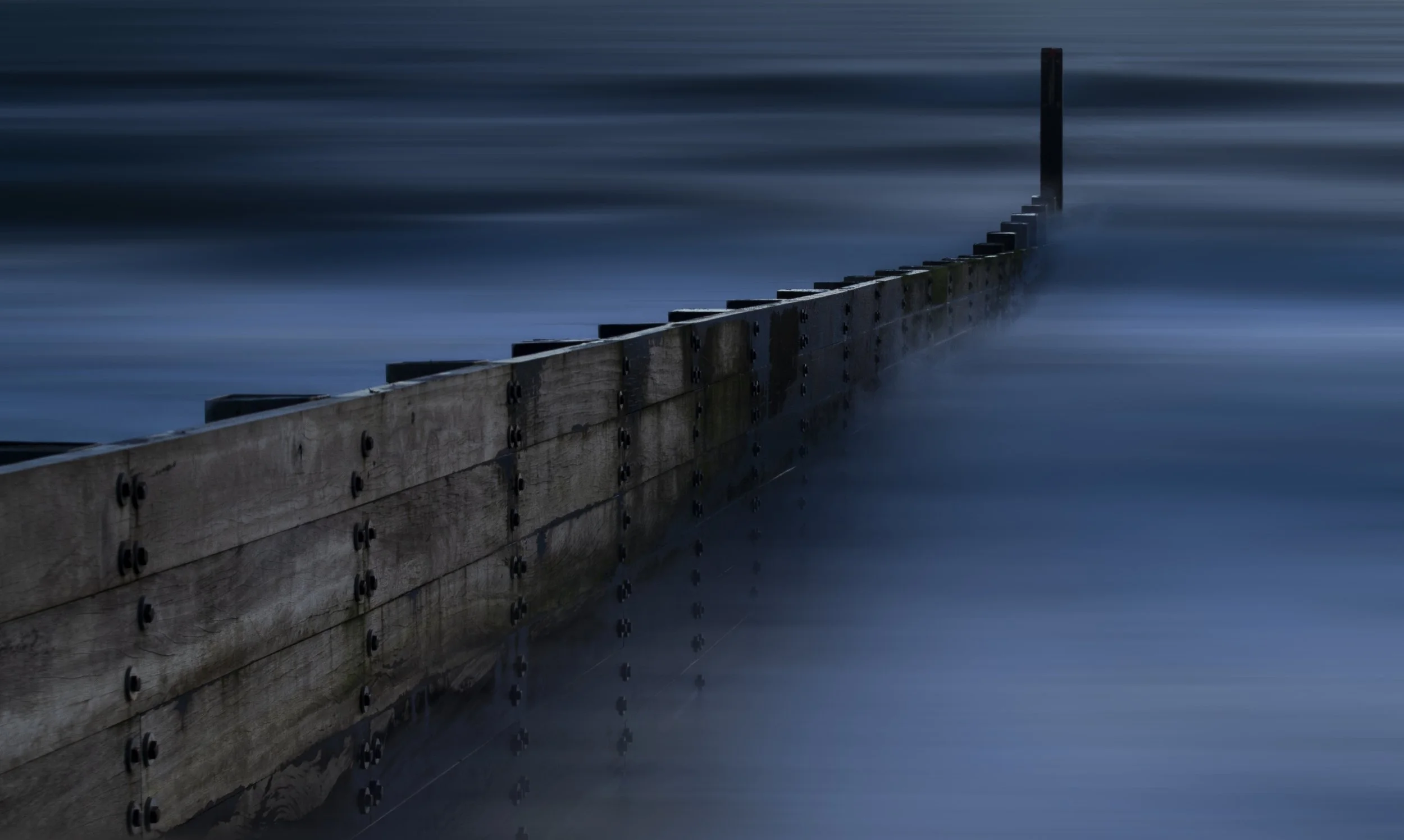 Holding Back The Tide | Bournemouth Beach, Dorset