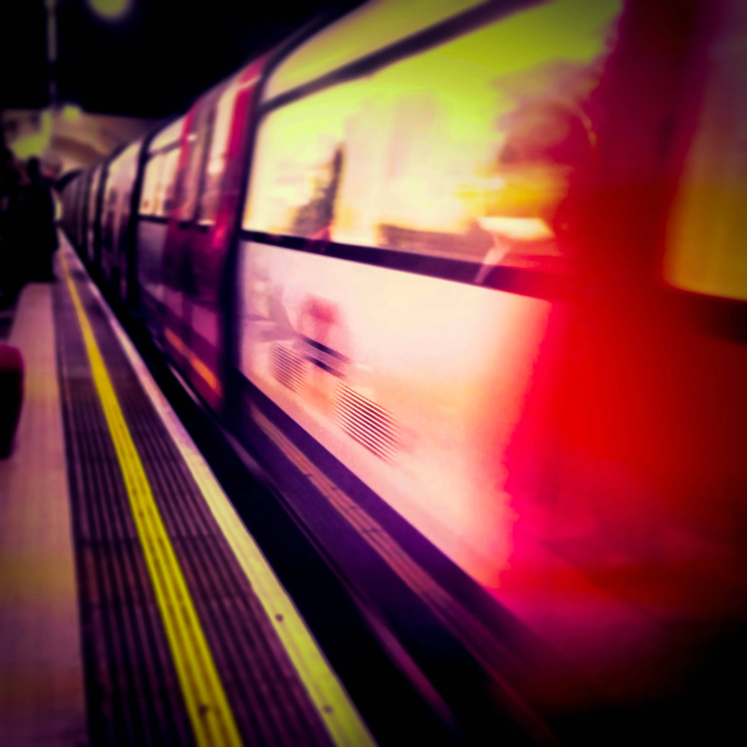 Step Back From The Platform Edge | London Underground, London