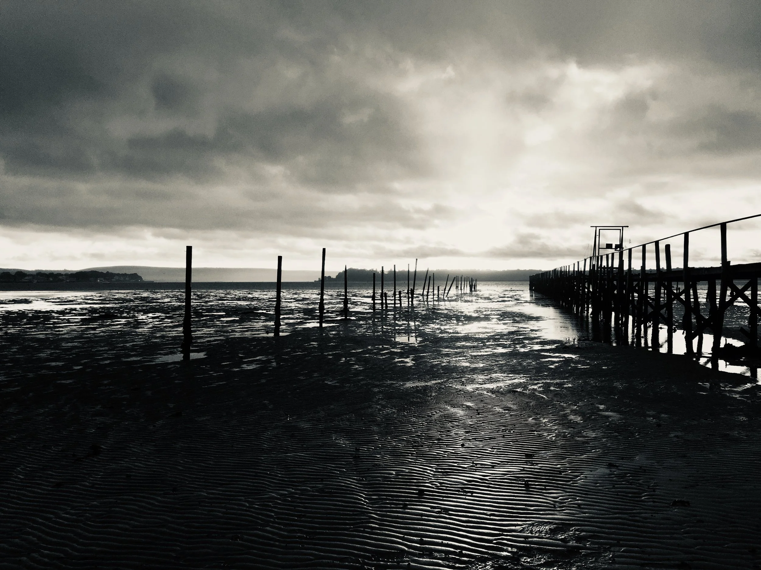 Ebbing Tide At Lilliput | Poole Harbour