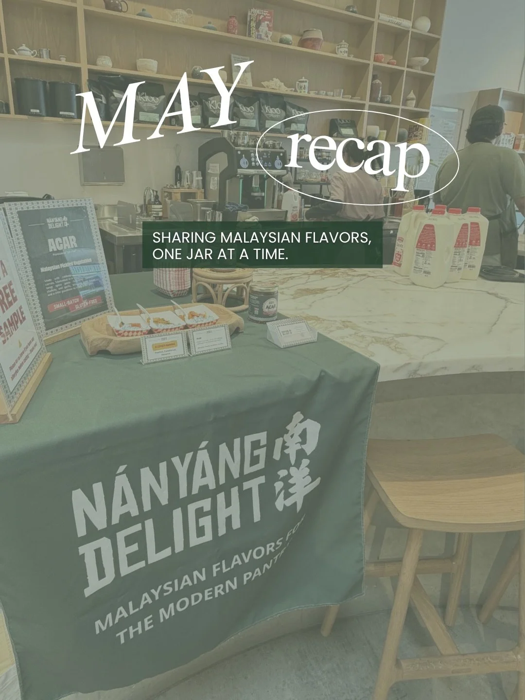 AAPI Month looked very different this year.

Last May, Nan Yang Delight was still in its early days. This year, I had the opportunity to share Malaysian flavors with thousands of people across Los Angeles through markets, tastings, community events, 
