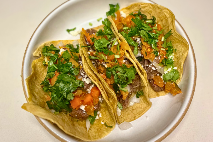 Carne Asada Tacos + Acar