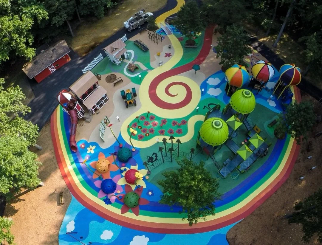 🌈 Located in Upper Marlboro, Maryland is this incredibly themed playground, inspired by &ldquo;The Wonderful Wizard of Oz&rdquo; by L. Frank Baum. 

sources: 
@playlsi, Mom&rsquo;s Adventures in NJ and Beyond, @md.kid.adventures, WTOP