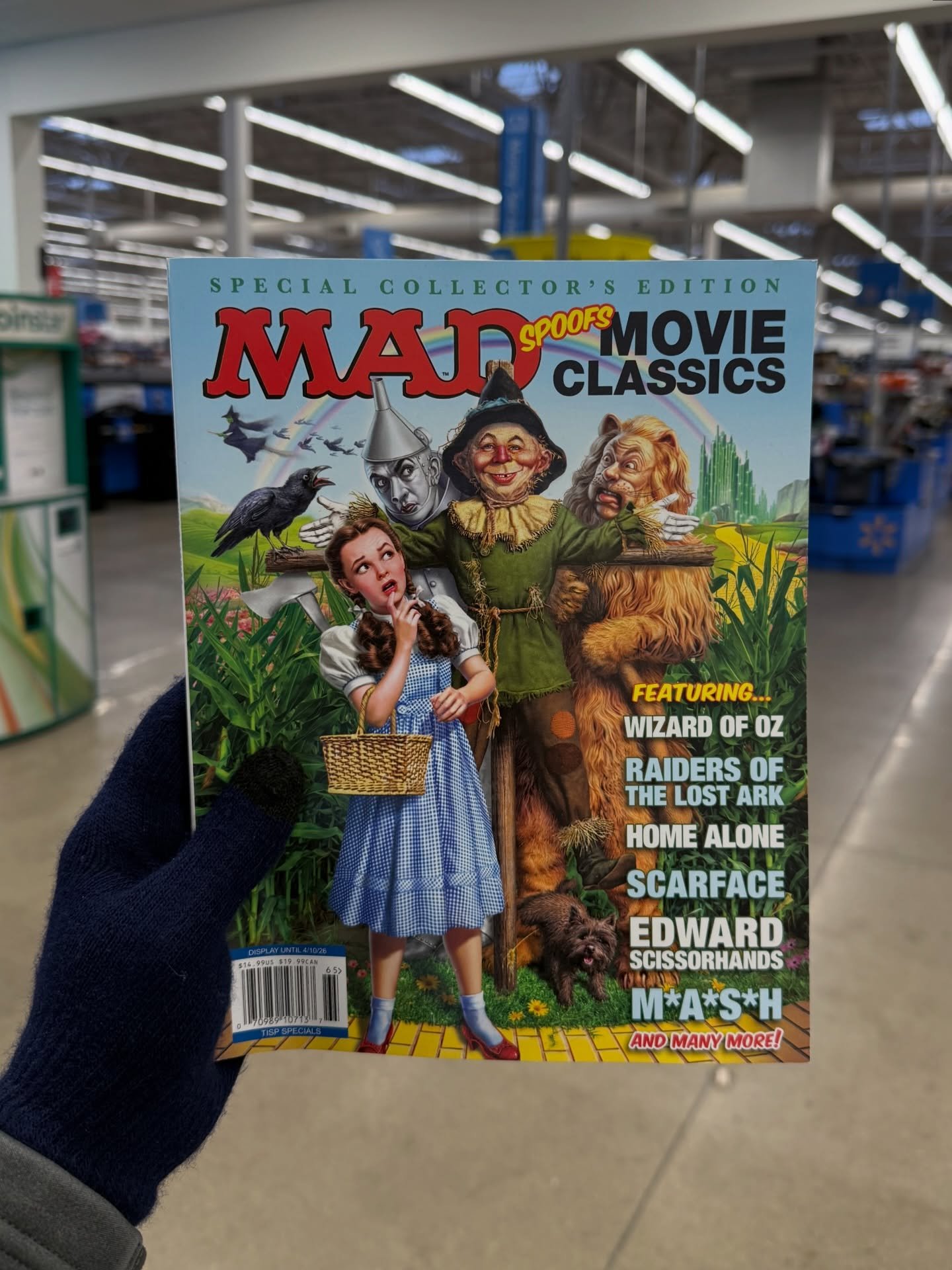 🌈 Available Now: Special Collector&rsquo;s Edition &ldquo;MAD&rdquo; Magazine with &ldquo;The Wizard of Oz&rdquo;-inspired cover artwork.