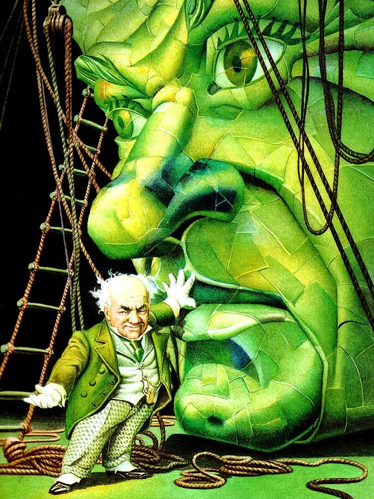 🎨 &ldquo;The Wonderful Wizard of Oz,&rdquo; as illustrated by Charles Santore.