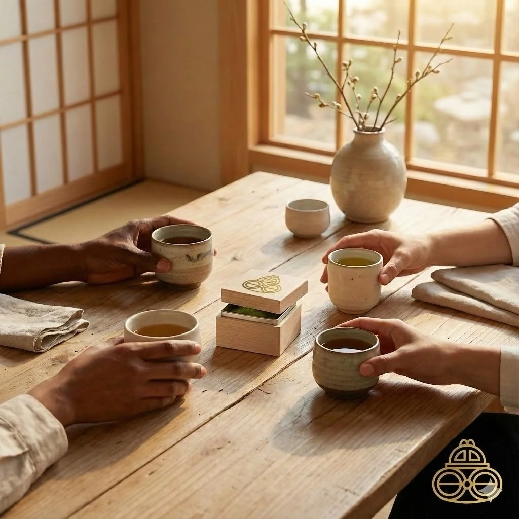 🍵 A simple gathering becomes a meaningful moment.
🤍 Matcha, conversation, and the quiet harmony of Japanese craft.

#ArchiveYourTea #MadeInJapan #Tea