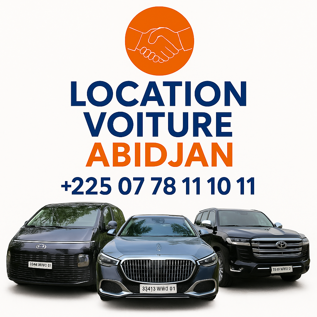 Location de berlines – Côte d’Ivoire