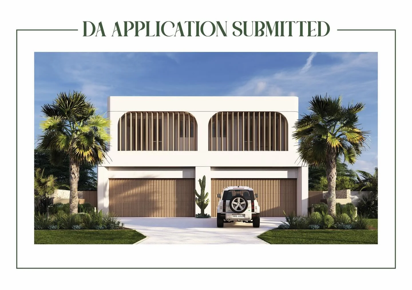 🏡 DA Submitted &ndash; Mermaid Waters

The Development Application has officially been submitted for this contemporary duplex development in Mermaid Waters.
Featuring clean design forms, warm timber accents, and a refined coastal aesthetic, this pro