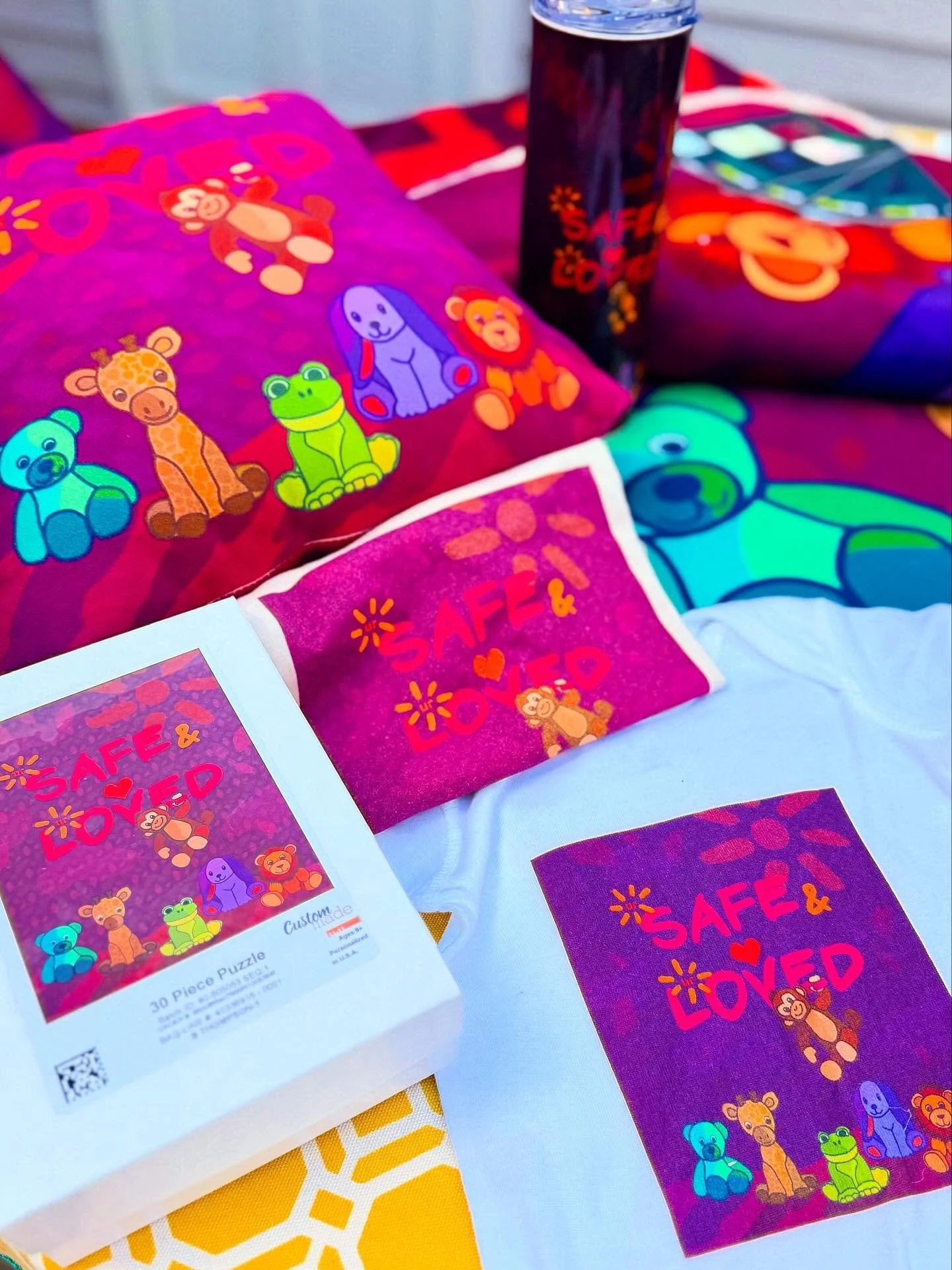 Dezidrops Collection Highlight: ✨💗 The Safe + Loved Collection was created as a way to offer calm, comfort, and confidence through simple, powerful words. Kids may not always have the language to express what they feel &mdash; but they feel everythi