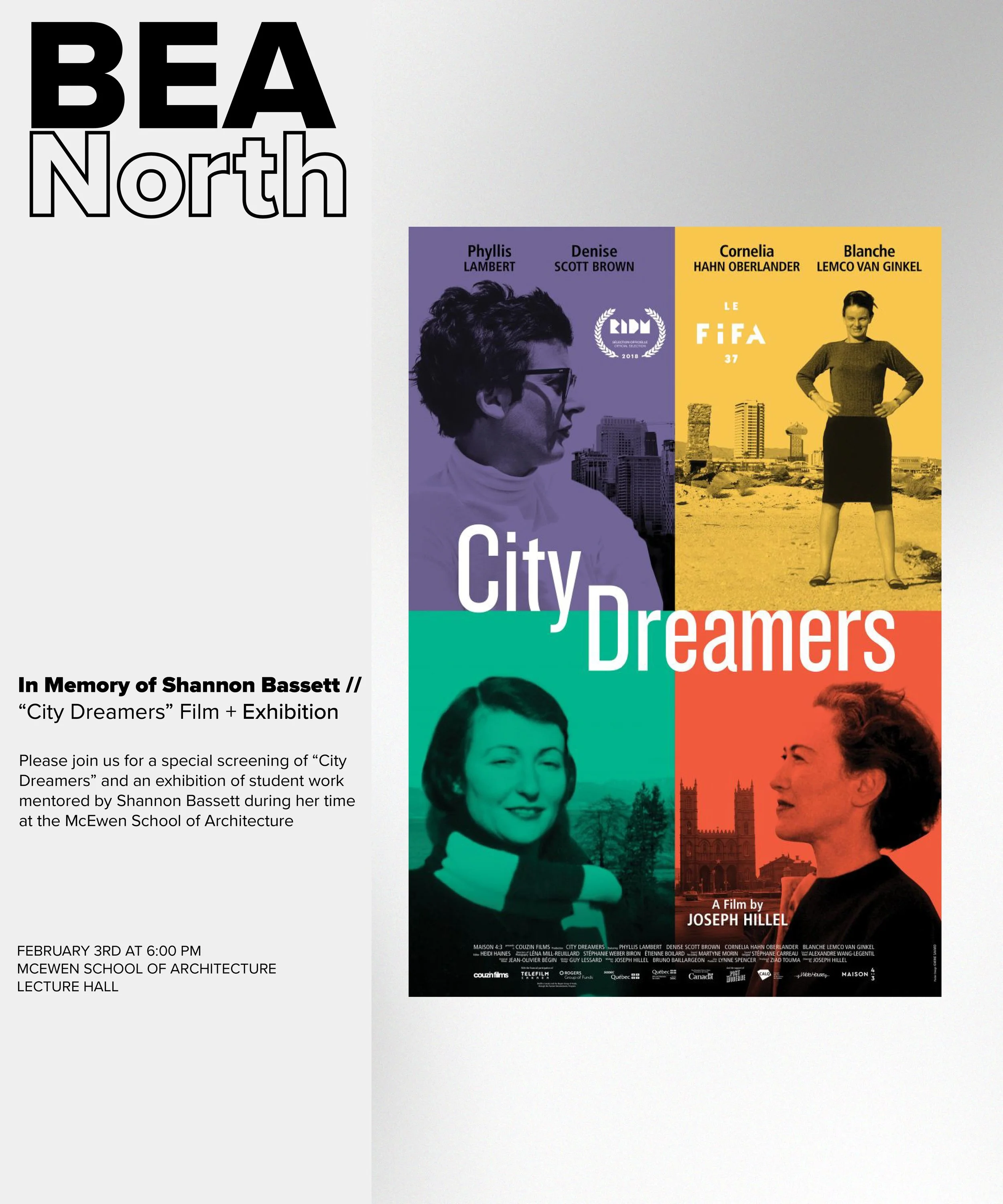 CITY DREAMERS FILM SCREENING